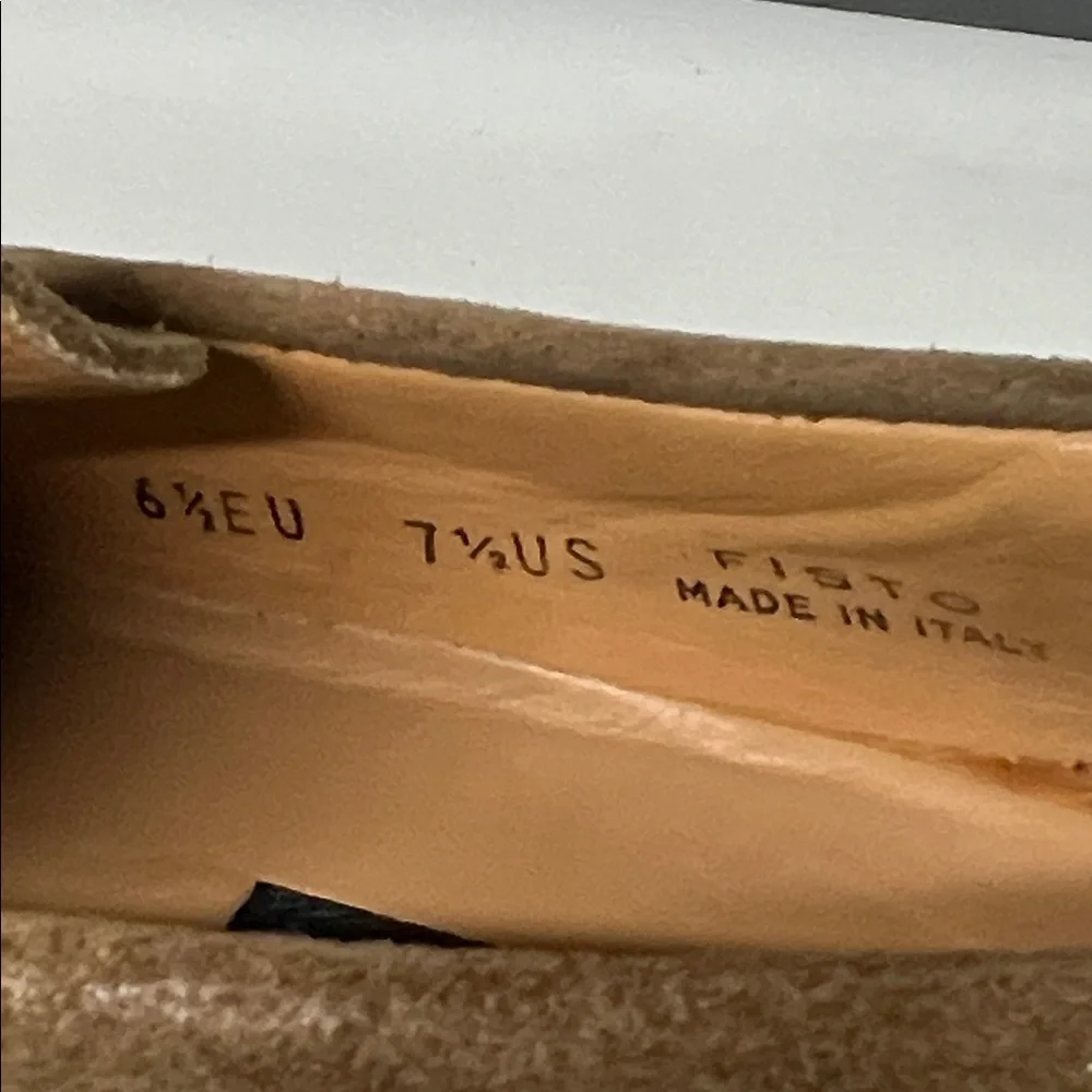 Bally Fisto Suede Men’s Leather Loafers Made in Italy Size 7.5 - Picture 9 of 16